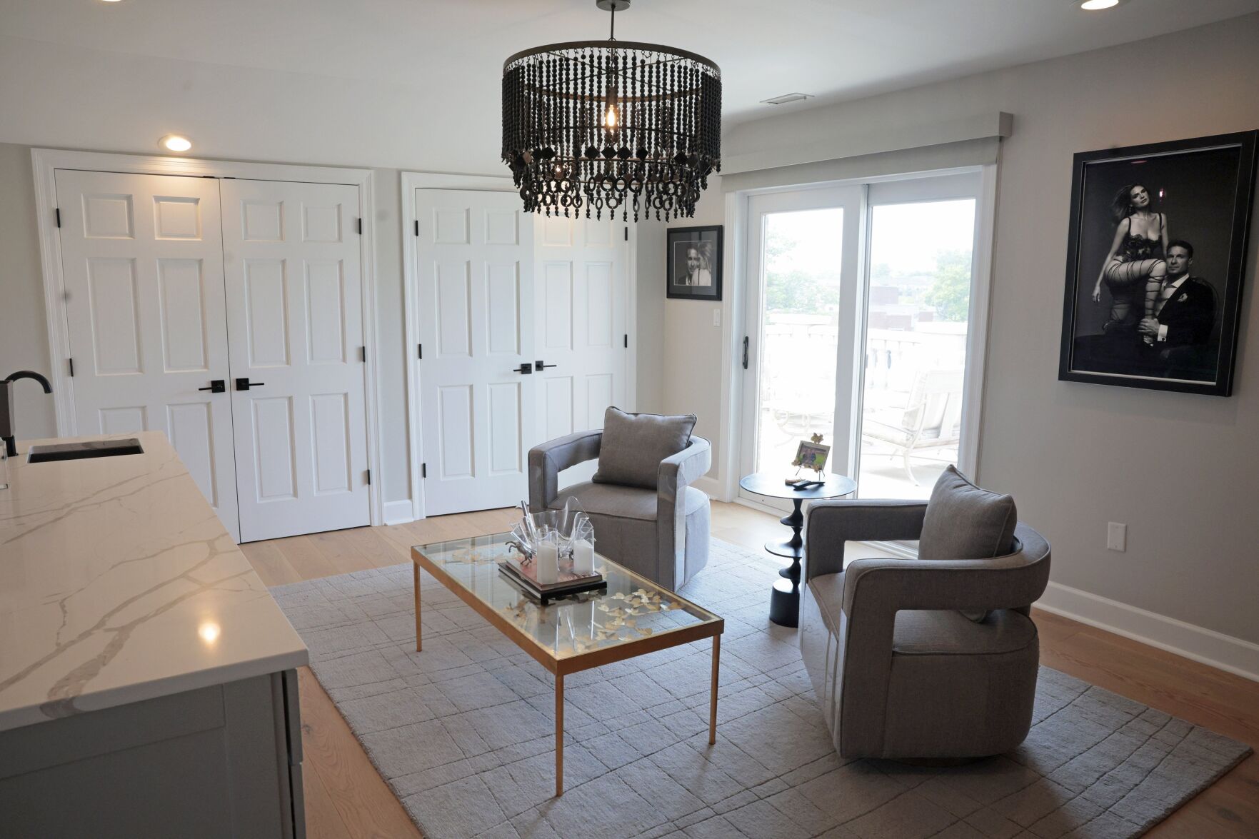 At home with Roel Vestjens and Cheryl Vallely in their Clayton condo